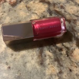 COPY - New Fenty Gloss Bomb in  Ruby Milk*Shimmering Metallic Fushia*New*Mini S…